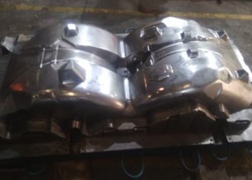 TML mould for wheel cover core